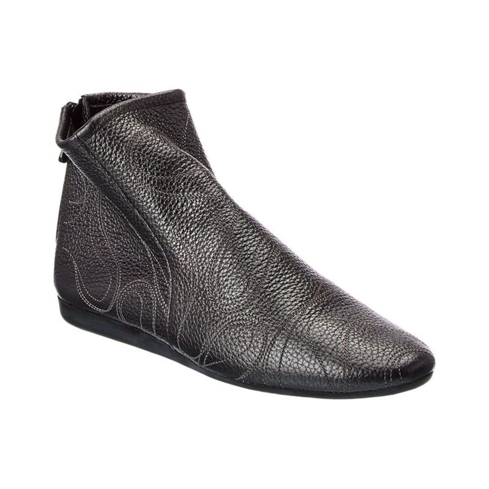 Arche Lilpik Leather Bootie, Silver